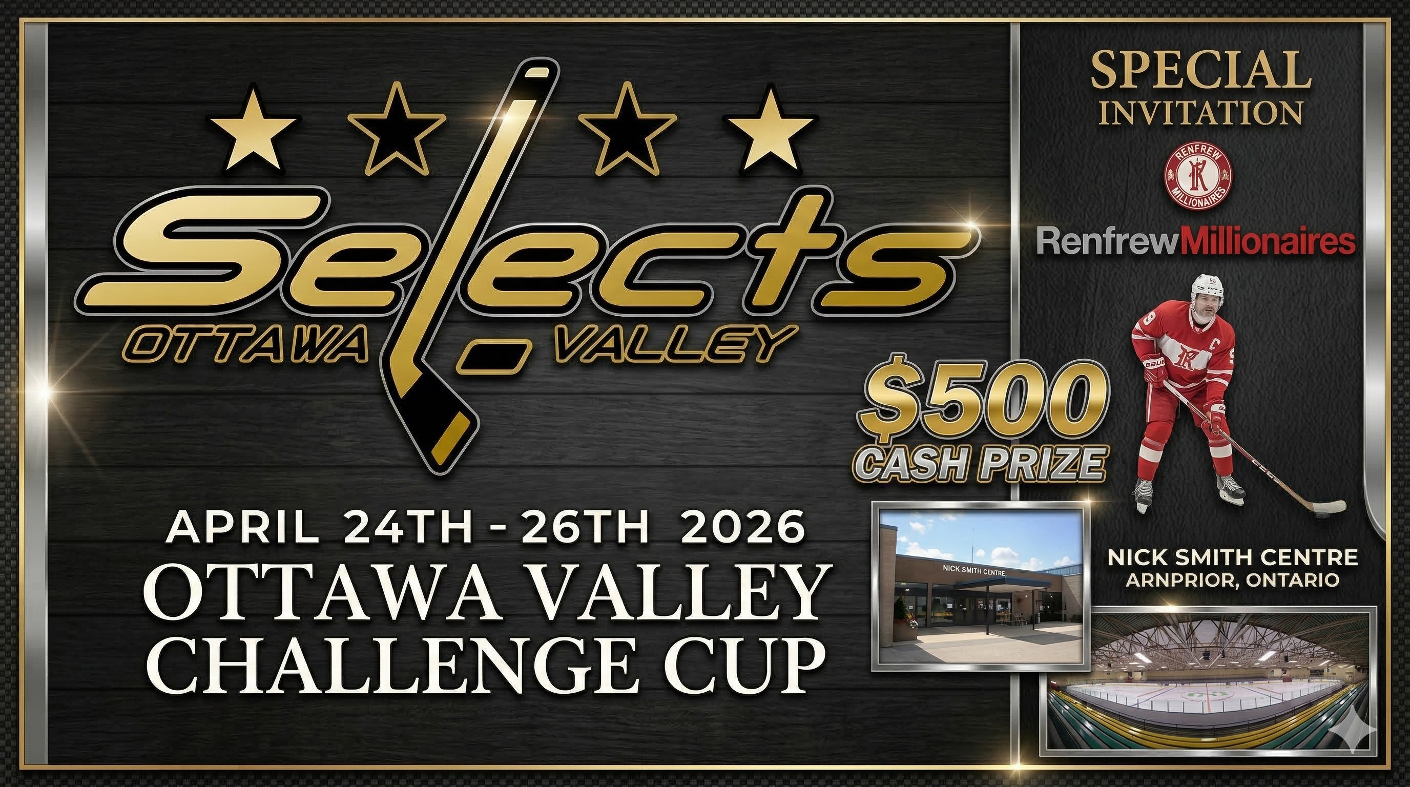 OVS Challenge Cup 2026 Tournament Banner