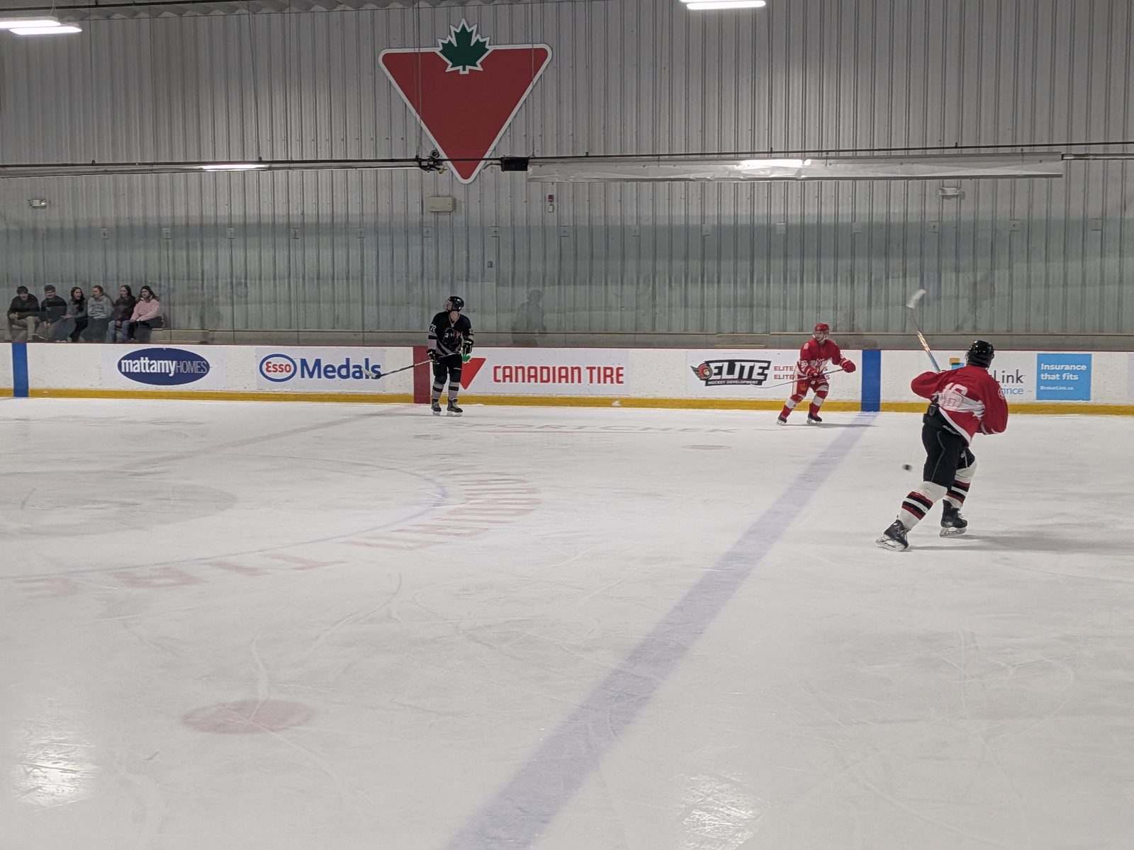 CRHL action at the Bell Sensplex