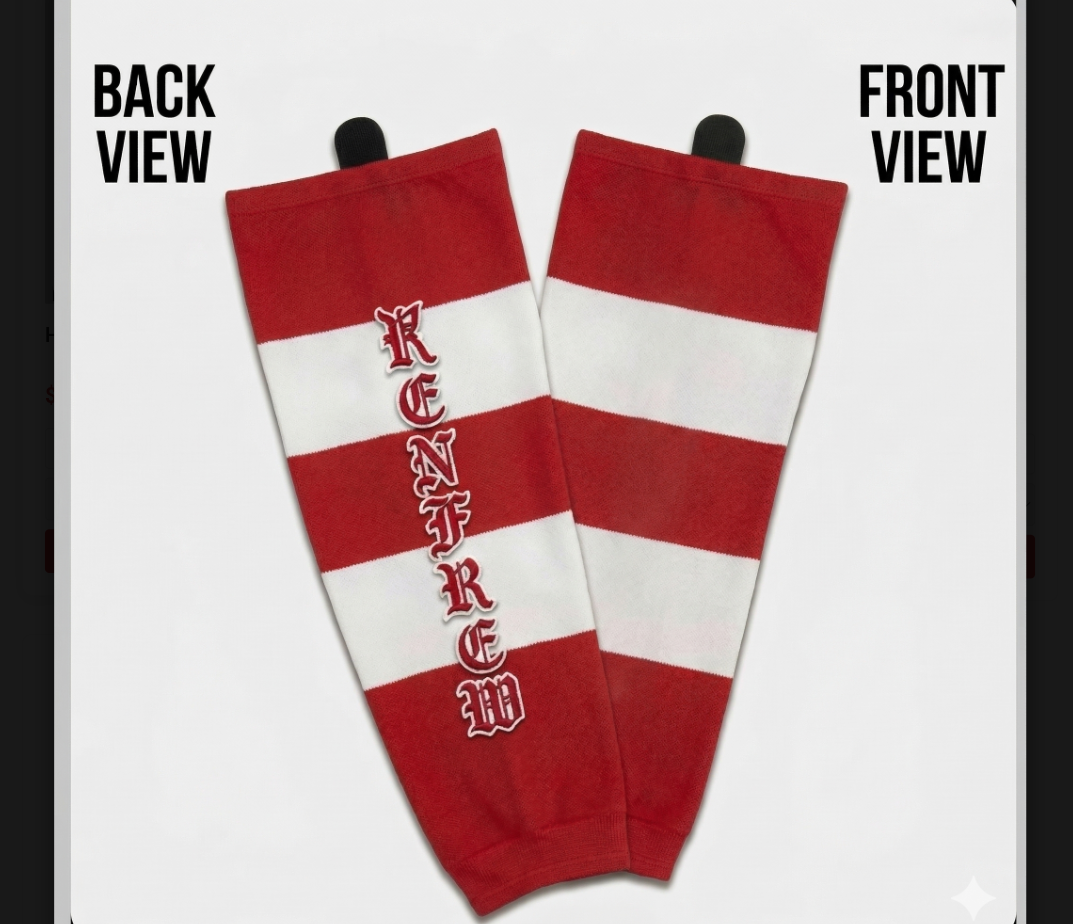 Home hockey socks