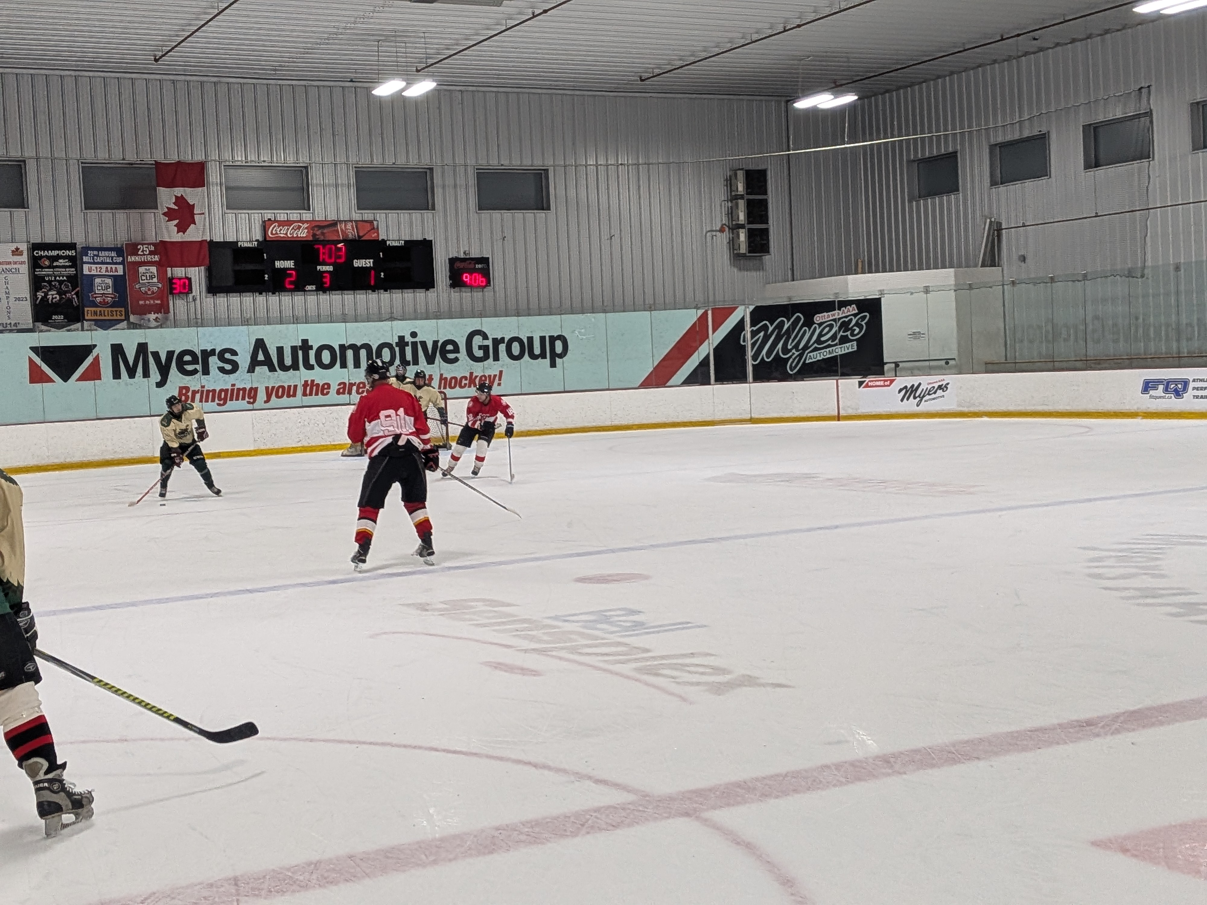 OARHL game action, Sep 21
