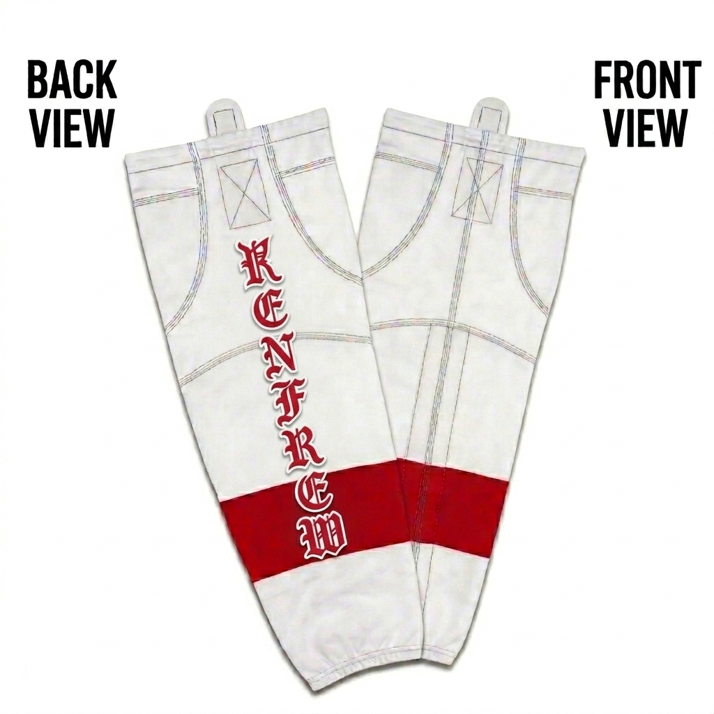 Away hockey socks