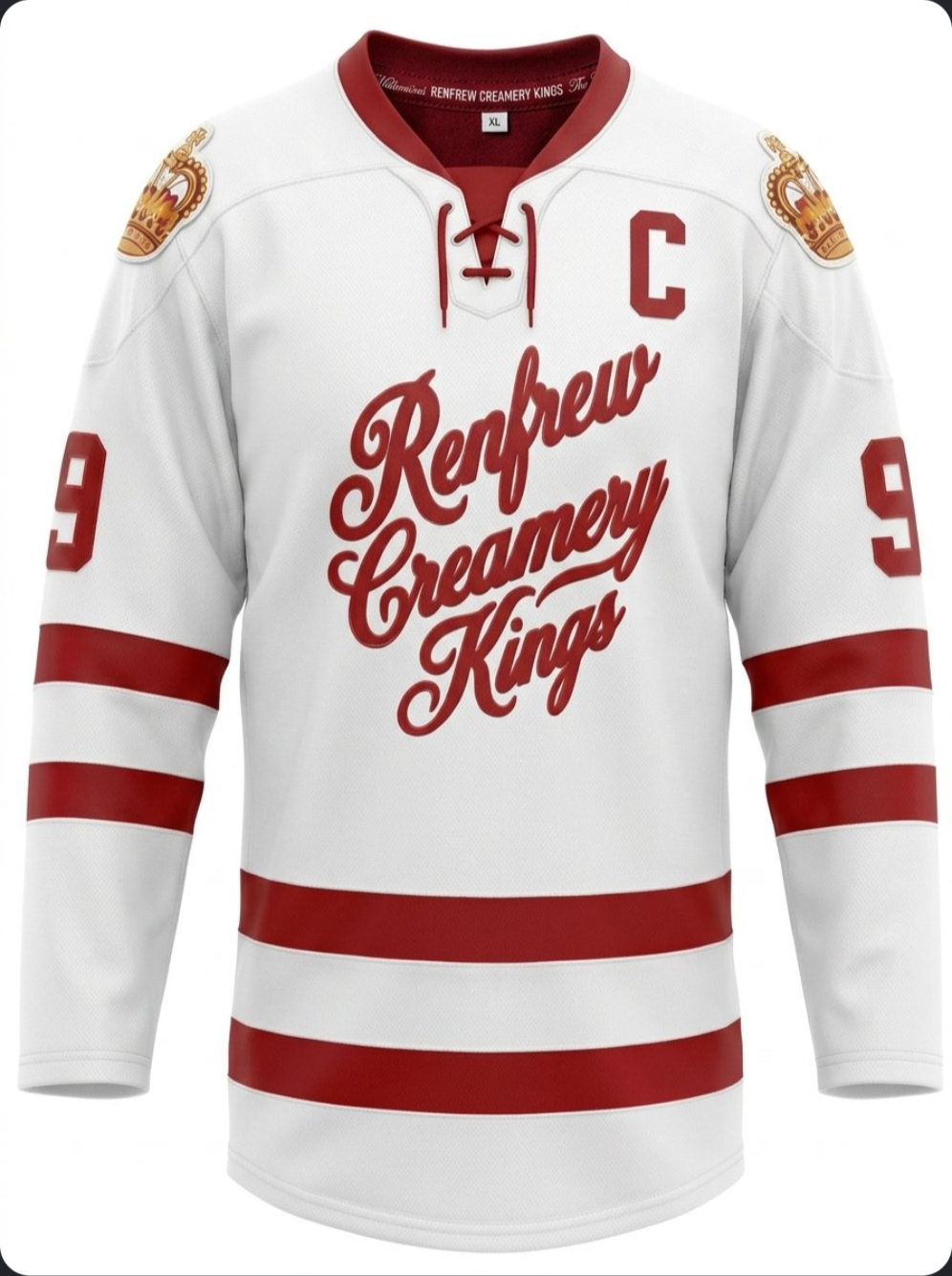 Away white jersey
